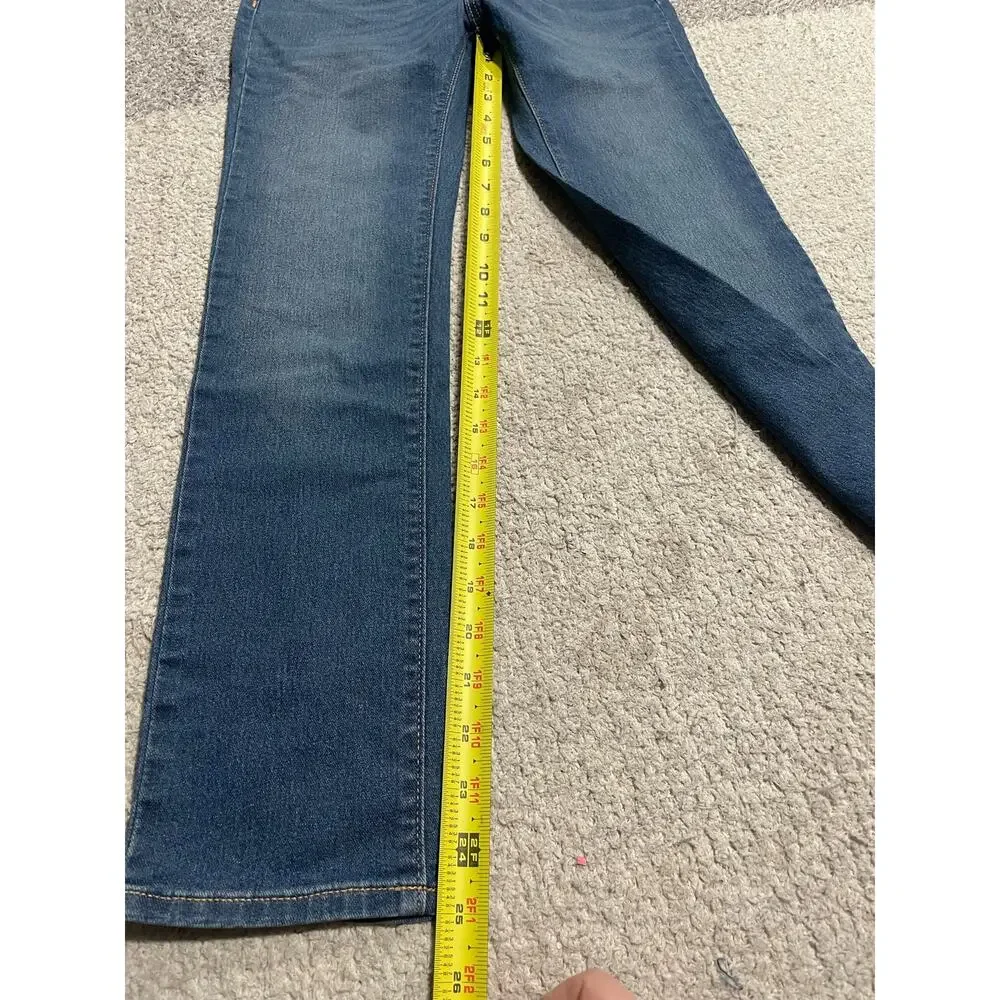 NWT Old Navy Jeggings Girl's Size Large 10-12 Pull On Skinny Jeans Stretch Blue